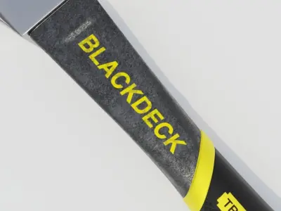 Claw Hammer 3D model 2