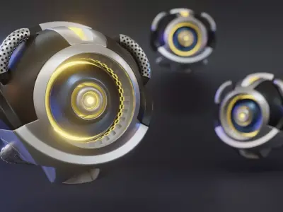Drone 3D model by AlexRud