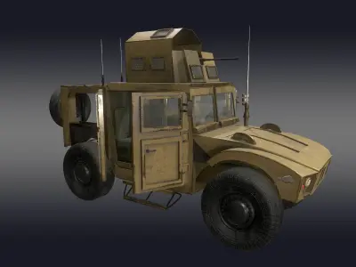 Armoured Vehicle  3D model