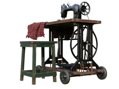 Sewing Machine Free 3D model