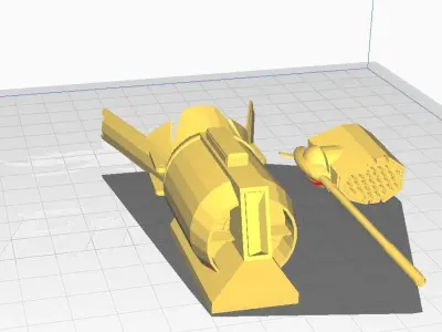 Gundam Seed Meteor Unit for Freedom and Justice Gundam 3D print model
