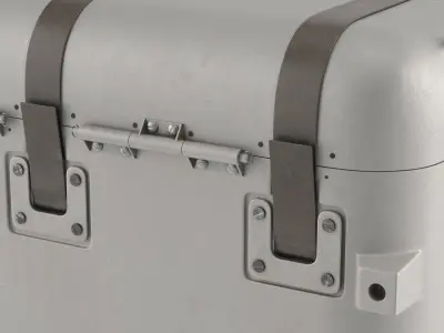 Apollo Lunar Sample Return Container 3D model