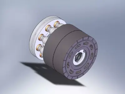 PVB PUMP assembly Free 3D model