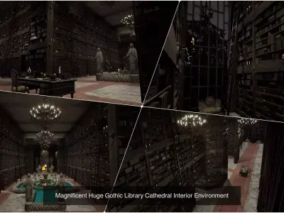 Vintage Victorian Historical Interior Collection 3D Model Pack