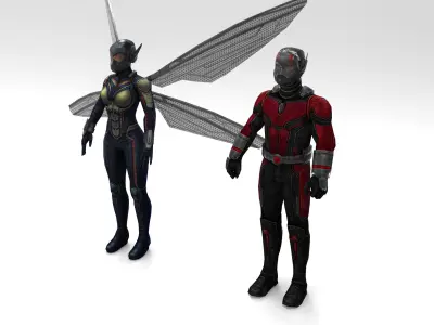 Antman and the Wasp 3D model