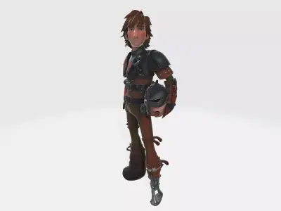 How to Train Your Dragon Hiccup Pose 03 3D print model