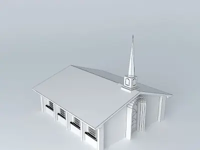 Reunion Center Chapel Free 3D model