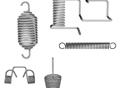Spring vol 01 3D model
