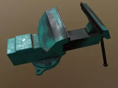 clamp 3D model