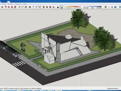 Sketchup Museum 112 Free 3D model