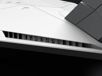 F117 Nighthawk Scale model  3D print model