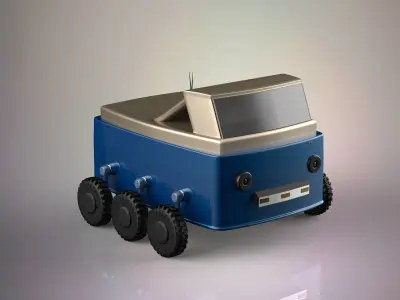 Delivery Robot 3D model order