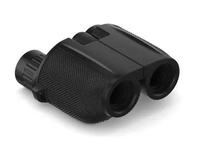 10x25mm Binocular 3D model