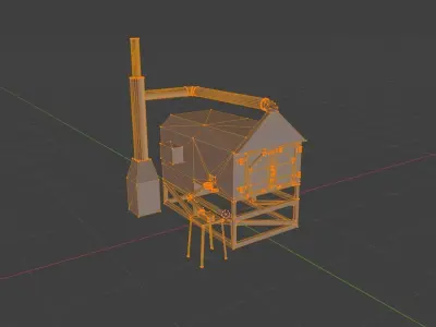 Furnace 3D model
