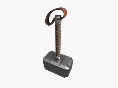 Hammer Mjolnir 3D model