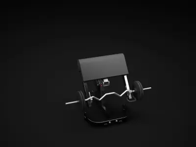 Scott Bench 3D model