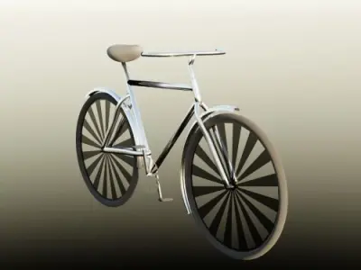 cycle vintage bicycle 3D model