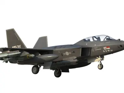KAI KF-21 Boramae 3D model buy