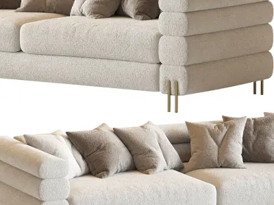 York Sofa 3D model