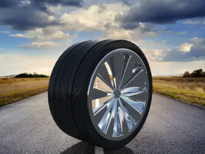 Wheel rim  3D model