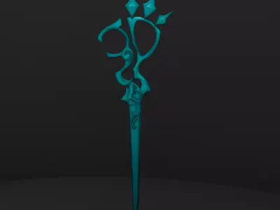 League of Legends Gwen Scissors FAN ART 3D MODEL 3D model