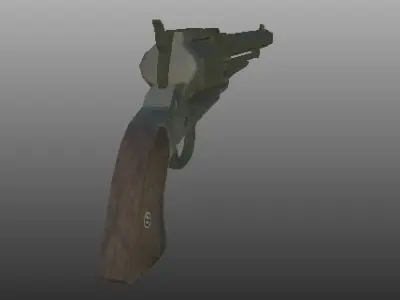 44 Magnum 3d 3D model
