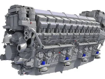 Propulsion Engine 3D Models 3D Model Pack