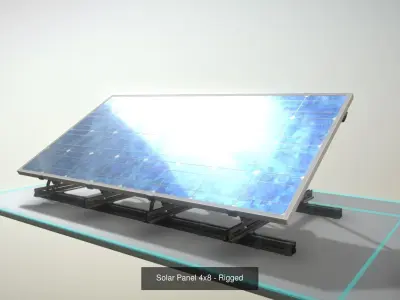 Solar Module Collection Version 1 3D Model Pack