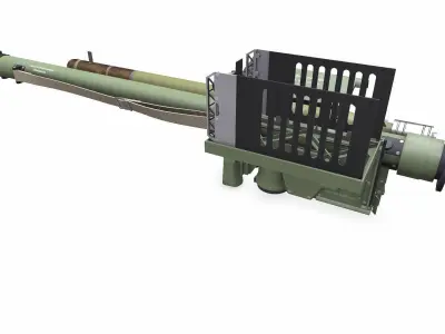 FIM-92 Stinger Anti Tank Rocket Launcher Low-poly PBR Low-poly 3D model