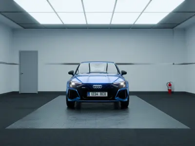Audi RS3 2024 3D model