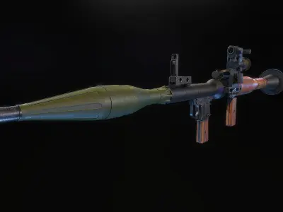 RPG 7 3D model purchase