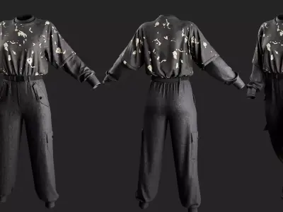 2 Tactical outfits vol05 3D model
