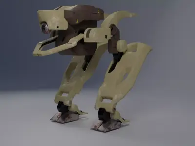 Guard watcher 3d mech model 3D model