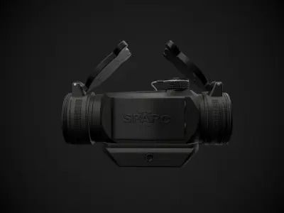 Vortex Optics Sparc II Red Dot Sigh Low-poly 3D model
