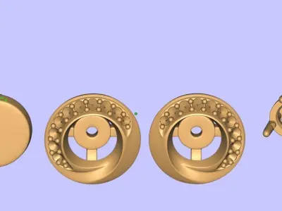 190805 SE with a round removable part  3D print model