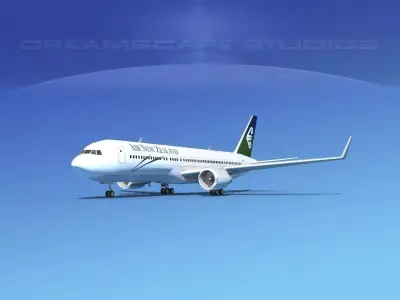 Boeing 767-300 Air New Zealand 3D model