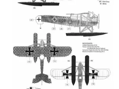 Hansa-Brandenburg W12 3D print model