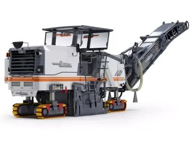 Asphalt Milling Machine 3D model