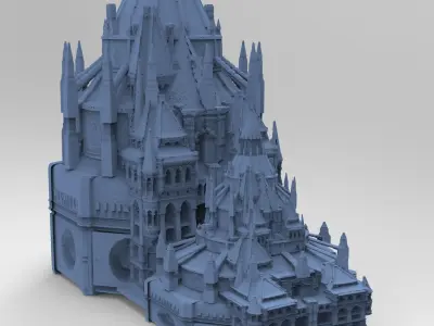 Minister for magic Tower 3 designs  3D model