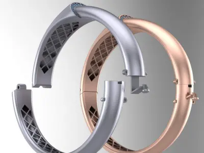 26-8 grams bracelet 3D print model