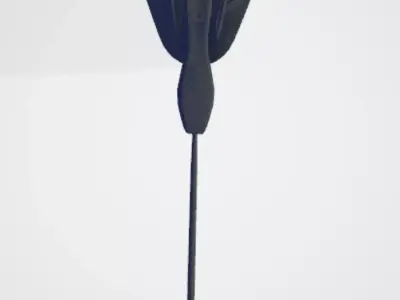 Spray with straw applicator 3D model