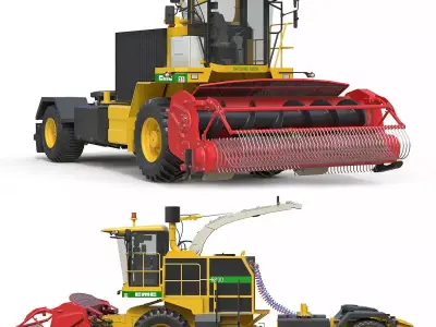 CMC Saturne 5800 Harvester v6 3D Model Pack