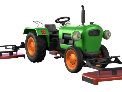 Tractor Collection 3D model