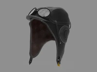 PILOT HAT 3D model