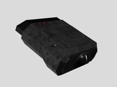 Sci-fi Military Binoculars - PBR Game Ready model Low-poly 3D model