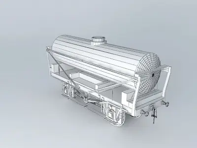 BP TANKER No. 7005 Free 3D model