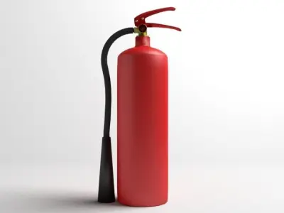 Fire Extinguisher 2 3D model