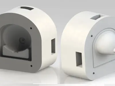 Ceramic Basin and Mold Design Free 3D model