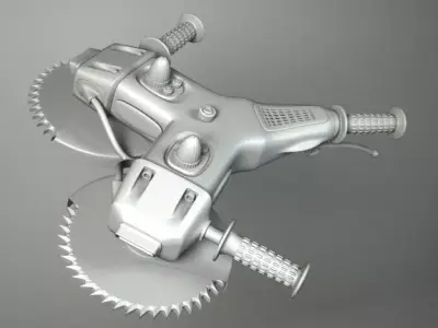 GRINDER DOUBLE 3D model