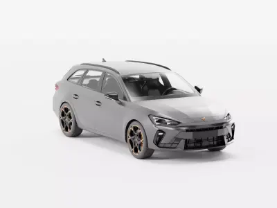 Cupra Leon Sportstourer 2025 Free 3D model